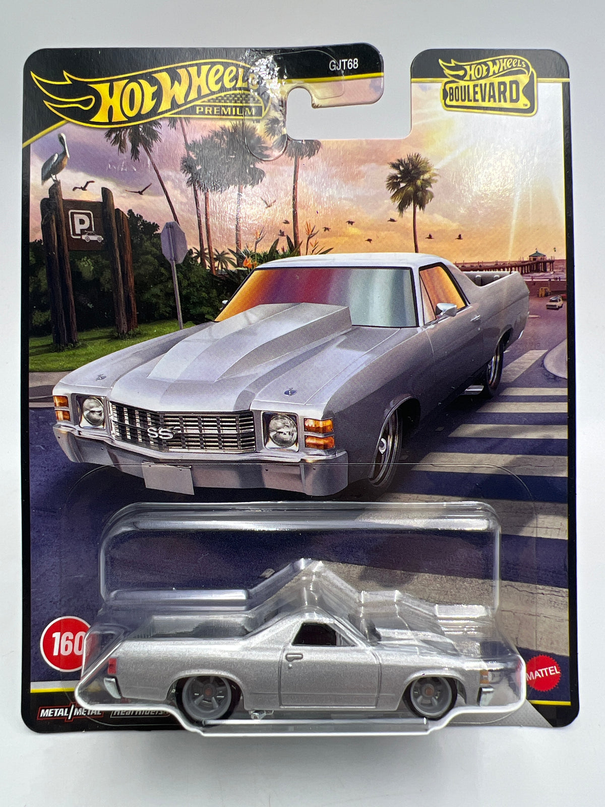 Hot Wheels Premium Boulevard #160 71 El Camino Silver 263A