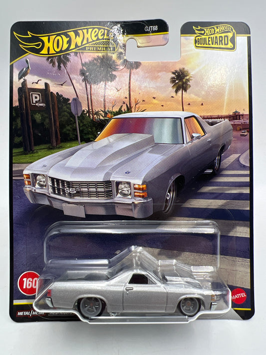Hot Wheels Premium Boulevard #160 71 El Camino Silver 263A
