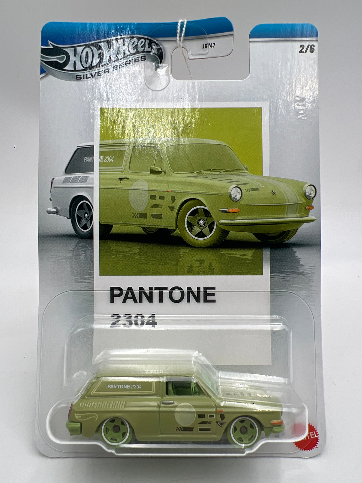 Hot Wheels Silver Series Pantone 2304 #2 69 Volkswagen Squareback Green 164F