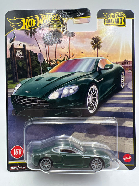 Hot Wheels Premium Boulevard #158 Aston Martin DBS Dark Green 260A