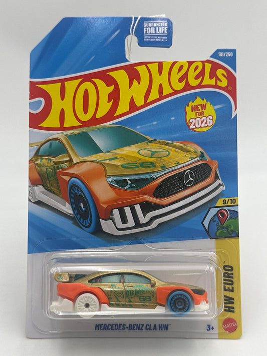 2026 Hot Wheels Q Case #181 Mercedes Benz CLA HW