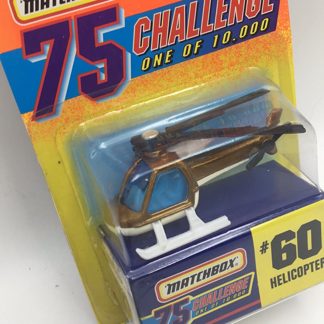 Matchbox 75 Challenge #60 Helicopter 163E