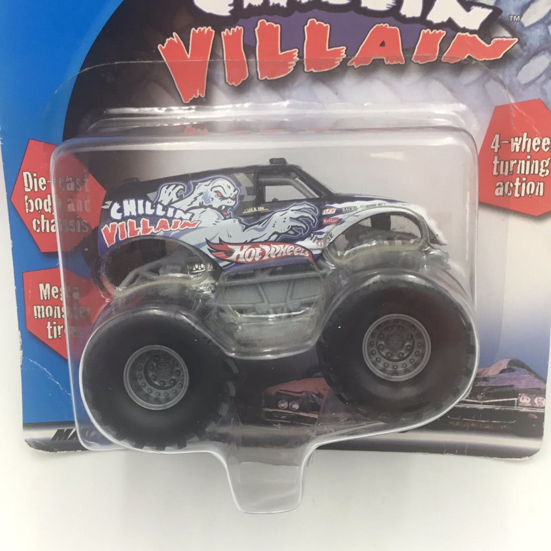 Hot Wheels monster jam Chillin Villain die-cast body and chassis U1 128G