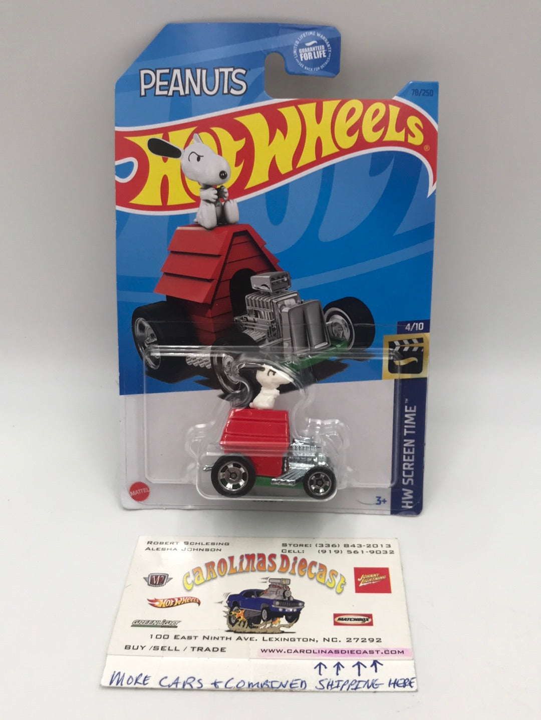 2023 hot wheels #78 Snoopy BB3