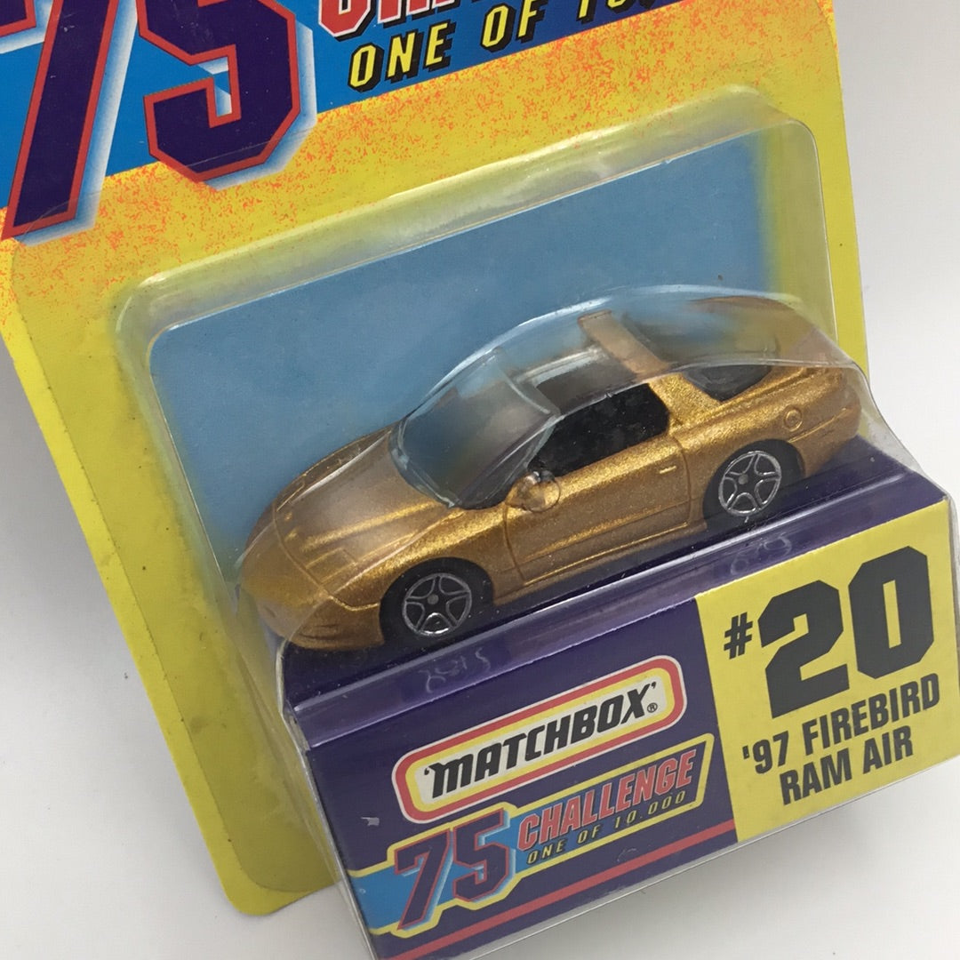Matchbox 75 Challenge #20 ‘97 Firebird Ram Air SR