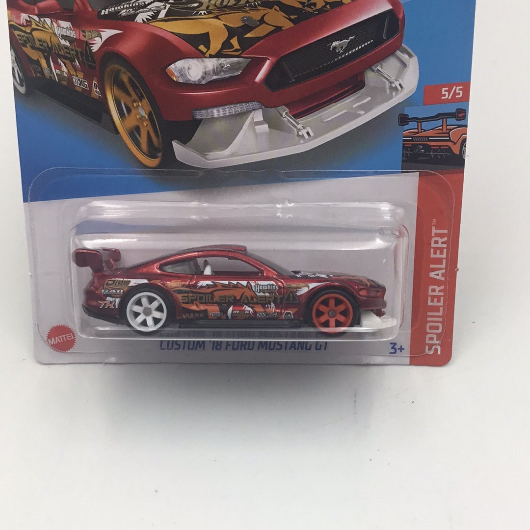 Hot Wheels 2022 Super Treasure Hunt Custom ‘18 Ford Mustang GT US Card online