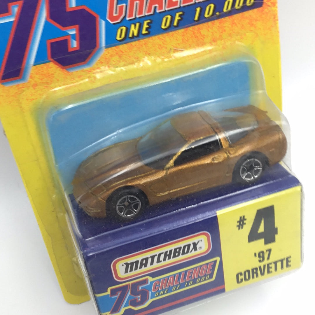 Matchbox 75 Challenge #4 ‘97 Corvette 163B