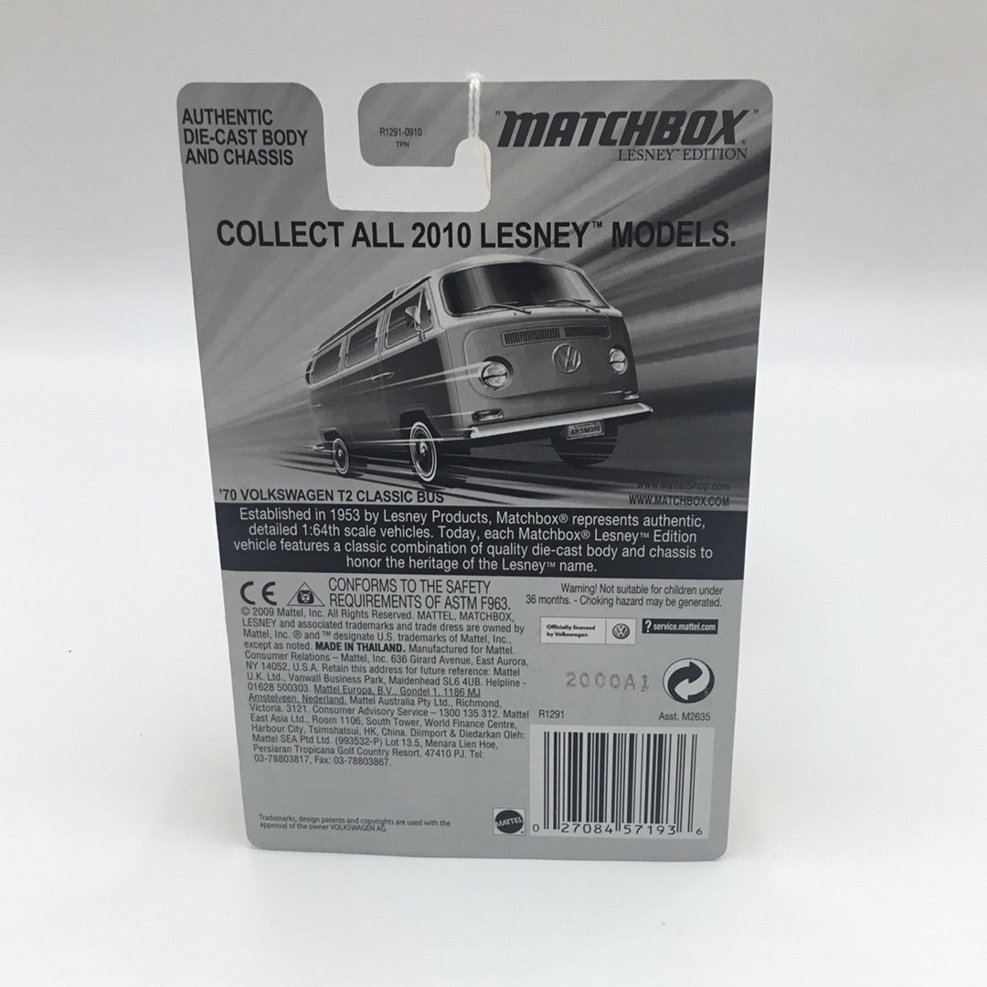 Matchbox Lesley Edition 70 Volkswagen T2 Classic Bus VHTF