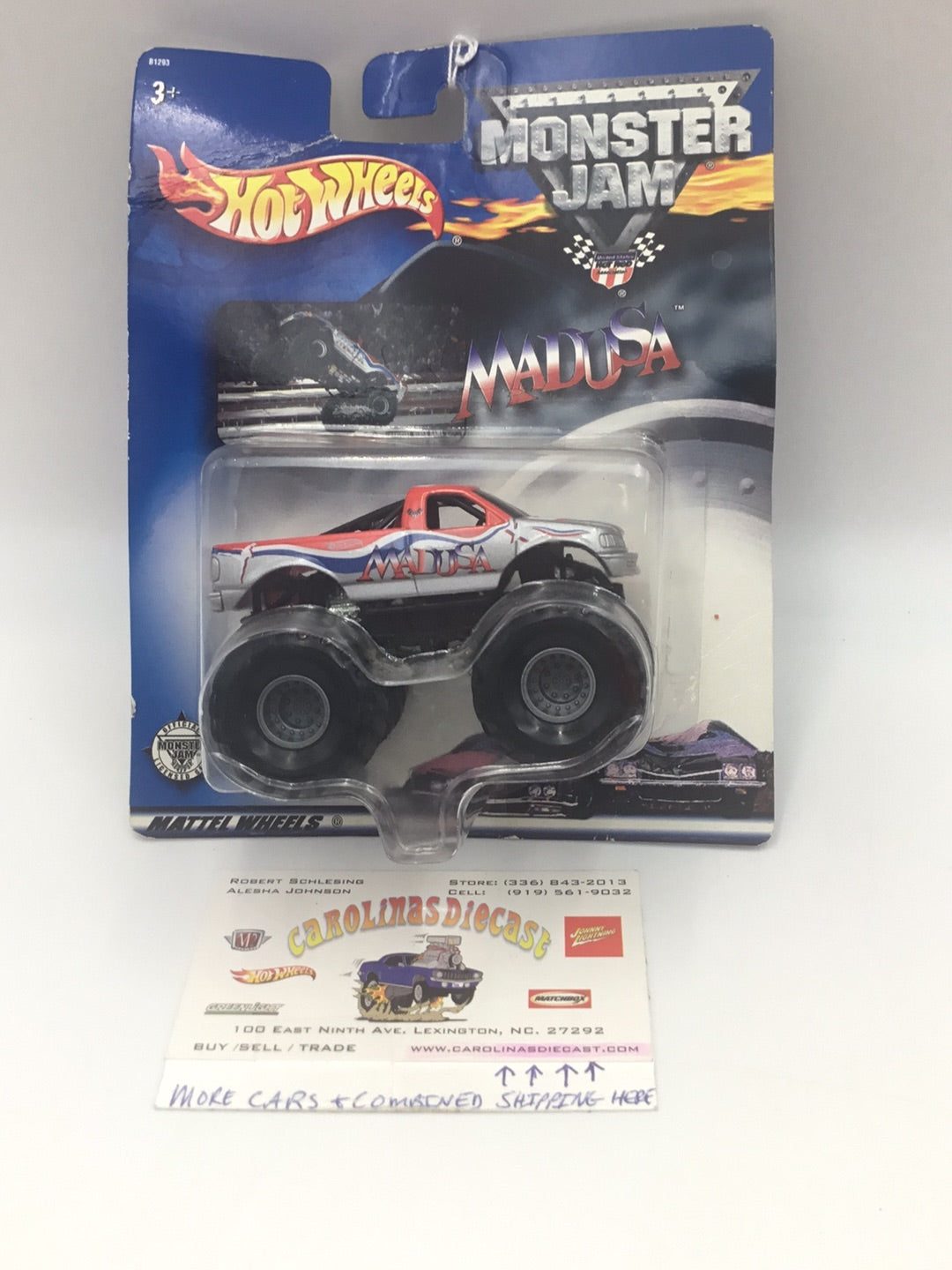 Hot Wheels monster jam Madusa U3