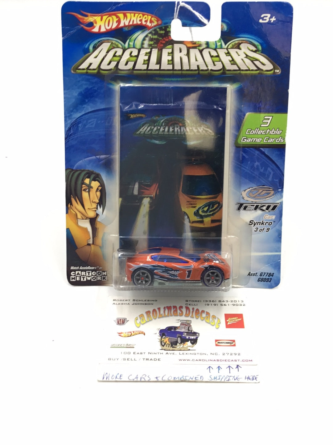 Hot wheels Acceleracers Teku Synkro black wing 3 of 9 #1