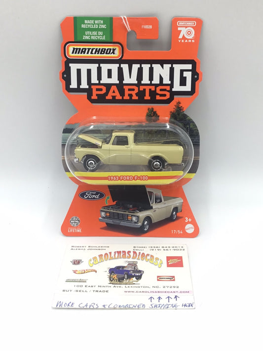 2023 Matchbox Moving Parts 1963 Ford F-100