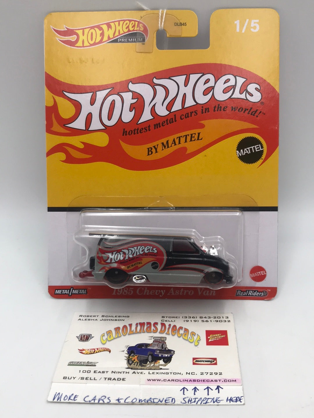 2022 Hot wheels Pop culture 1/5 1985 Chevy Asto Van G4