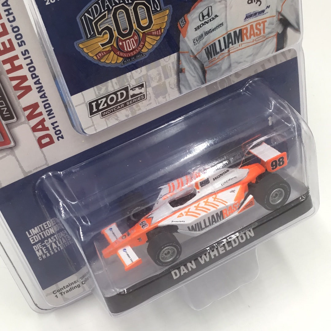 Greenlight izod Indy car series Dan Wheldon Indianapolis 500 1/64 vhtf