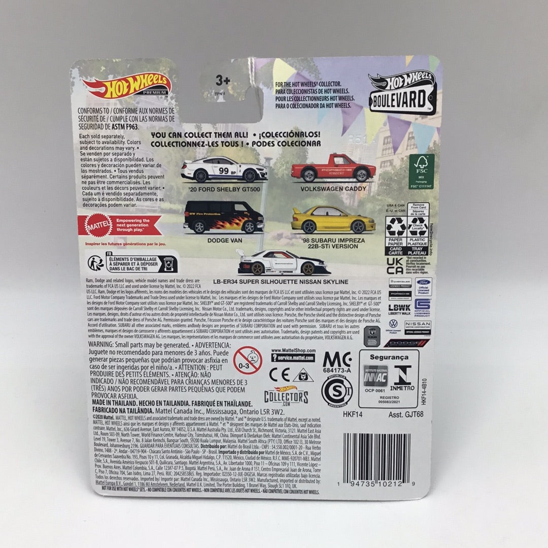 Hot Wheels Boulevard #66 20 Ford Shelby GT500 Walmart exclusive B1