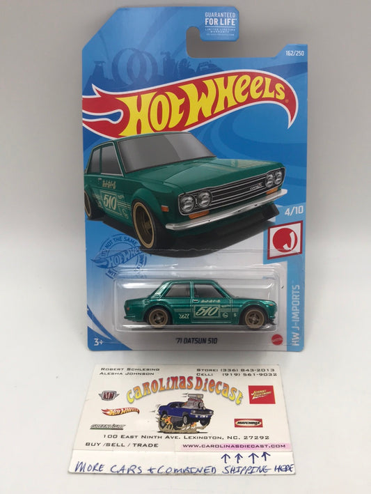 2021 hot wheels super treasure hunt #162 71 Datsun 510 W/Protector