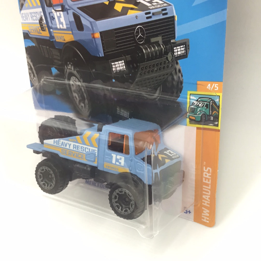 2023 hot wheels J case #61 Mercedes-Benz Unimog 1300L