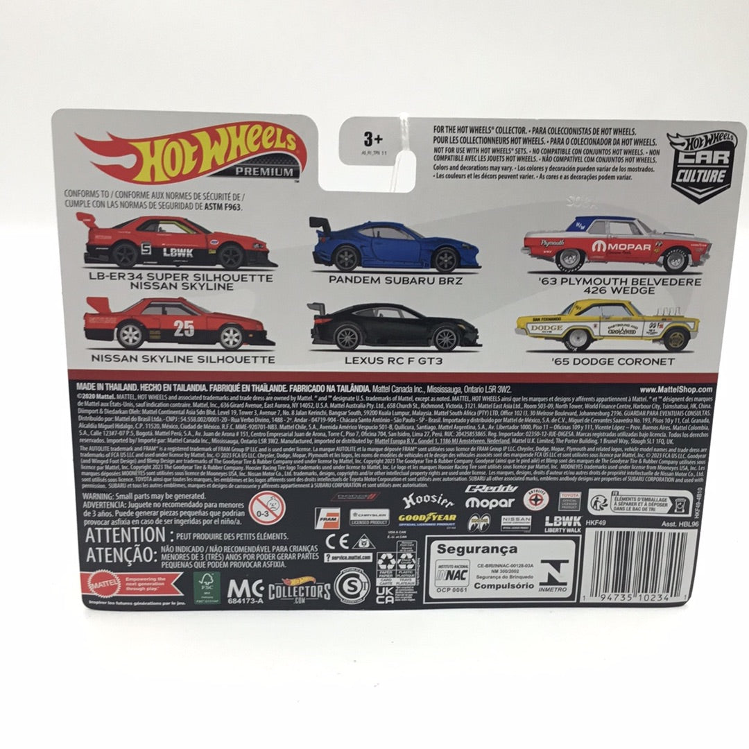 Hot wheels car culture team 2 pack target exclusive Nissan Skyline Silhouette 281C