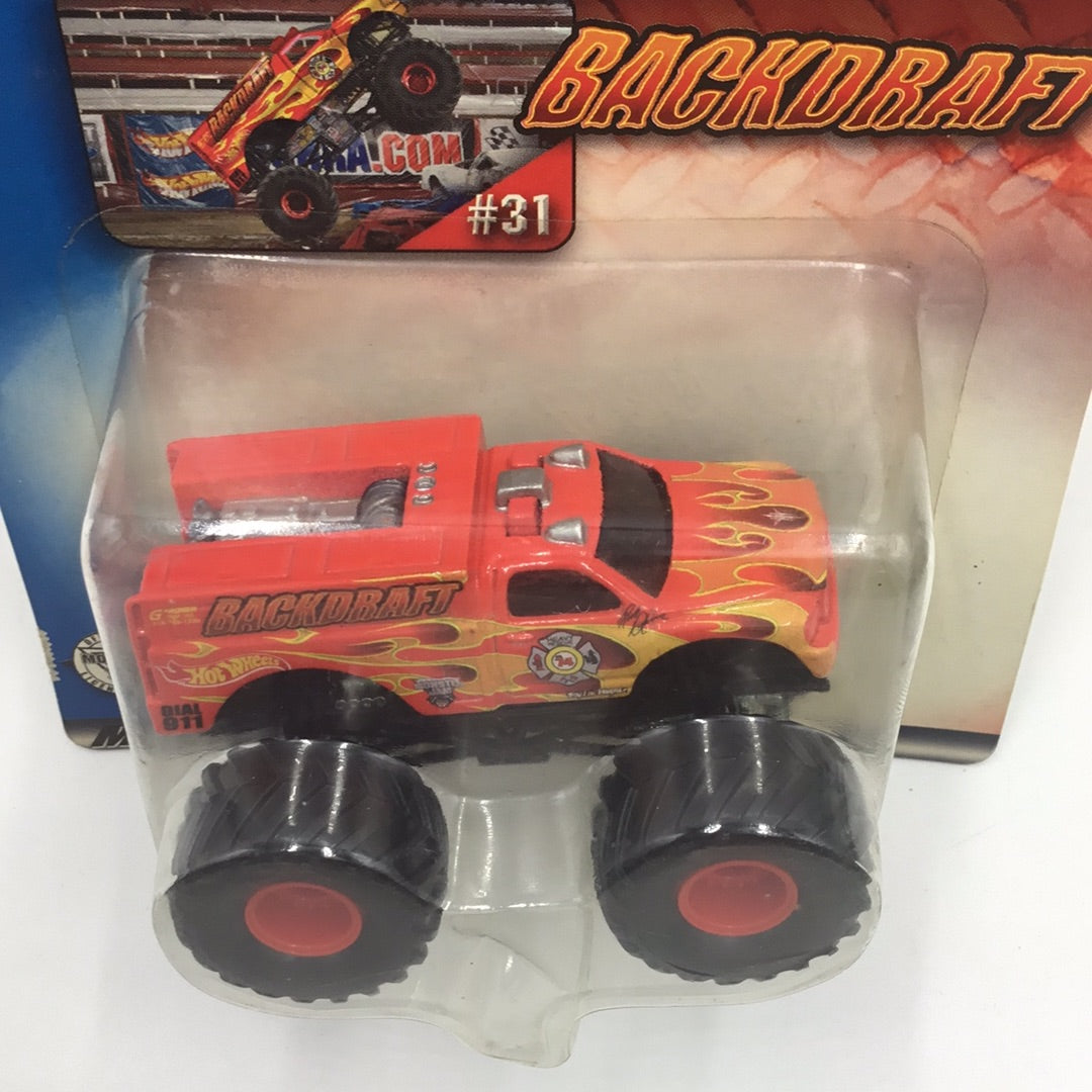 Hot Wheels monster jam #31 Backdraft 127C