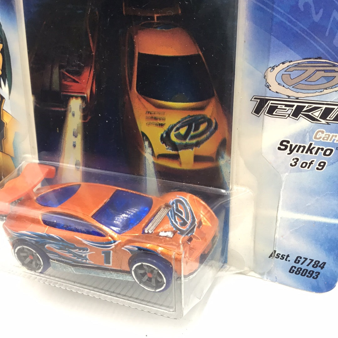 Hot wheels Acceleracers Teku Synkro orange wing 3 of 9 #1