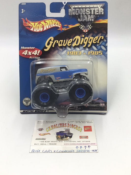 Hot Wheels monster jam Grave Digger 1983-1985 126F