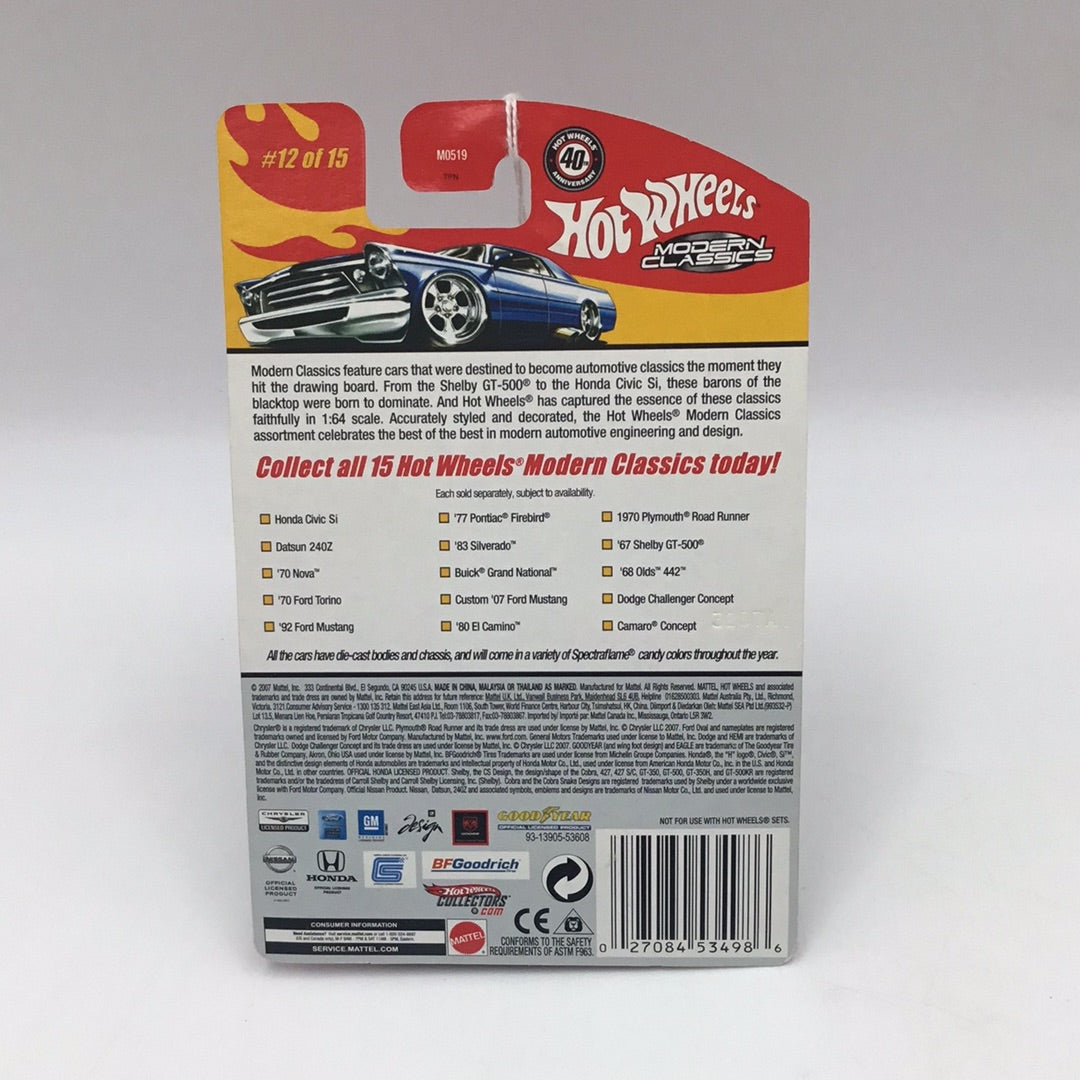 Hot wheels modern classics #12 of 15 67 Shelby GT500 W/Protector