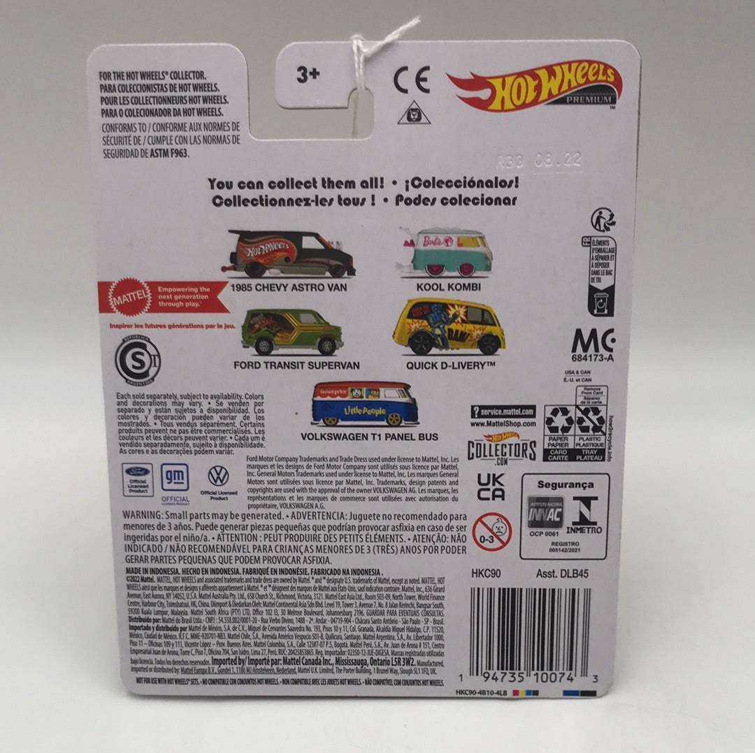 2022 Hot wheels Pop culture 1/5 1985 Chevy Asto Van G4