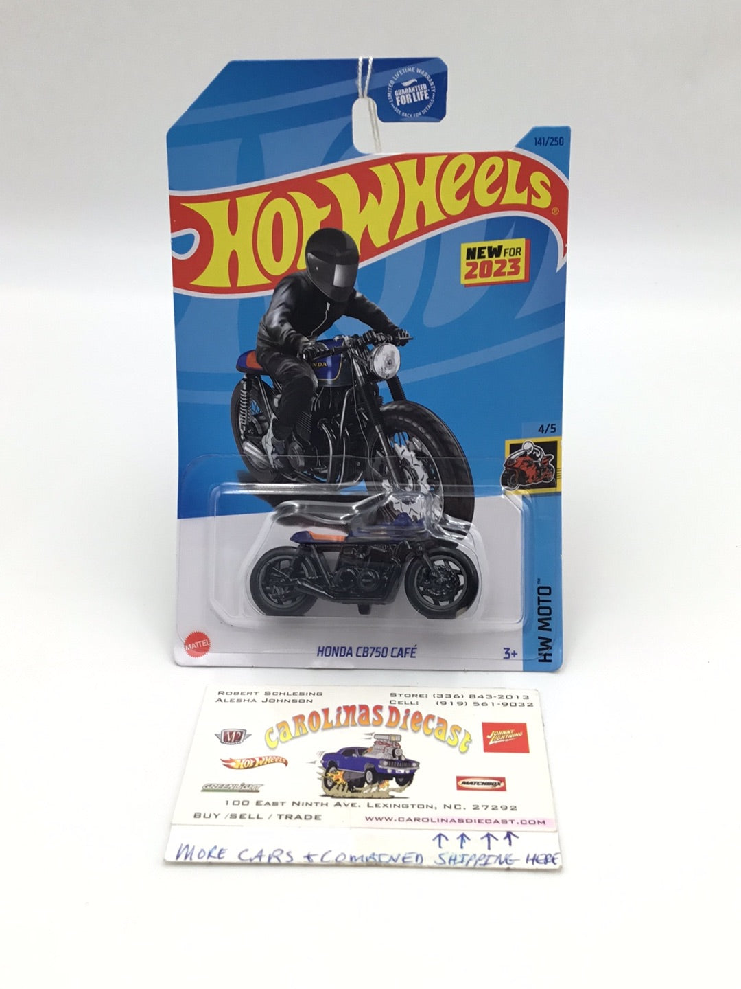 2023 hot wheels H case #141 Honda CB750 Cafe