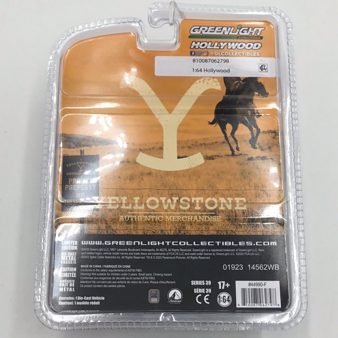 Greenlight Hollywood Yellowstone 2020 Dodge Ram 2500 Walmart Chase Blue Series 39