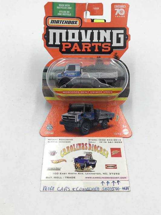 Matchbox Moving Parts Mercedes Benz Unimog U5023 166C