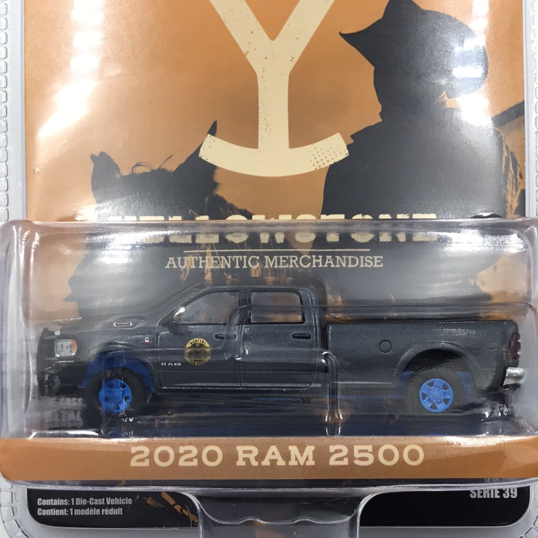 Greenlight Hollywood Yellowstone 2020 Dodge Ram 2500 Walmart Chase Blue Series 39