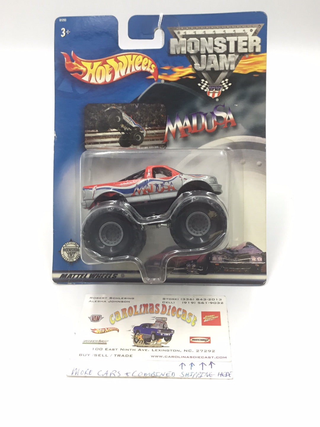 Hot Wheels monster jam Madusa 126C