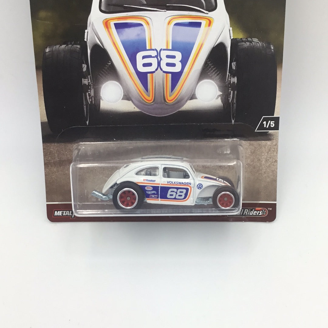 Hot wheels car culture air cooled Custom Volkswagen Beetle #1 F2