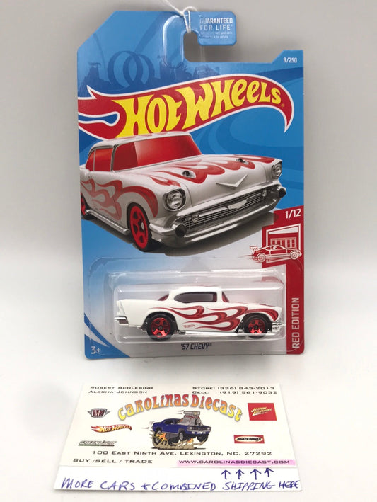 2019 hot wheels #9 57 Chevy Red Edition target exclusive KK4