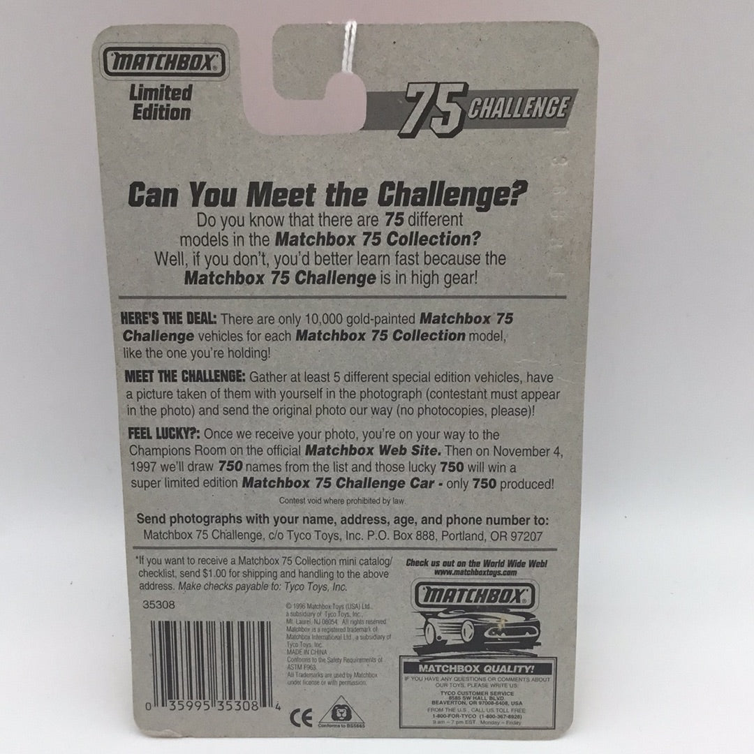 Matchbox 75 Challenge #25 BMW Z-3 Roadster SR