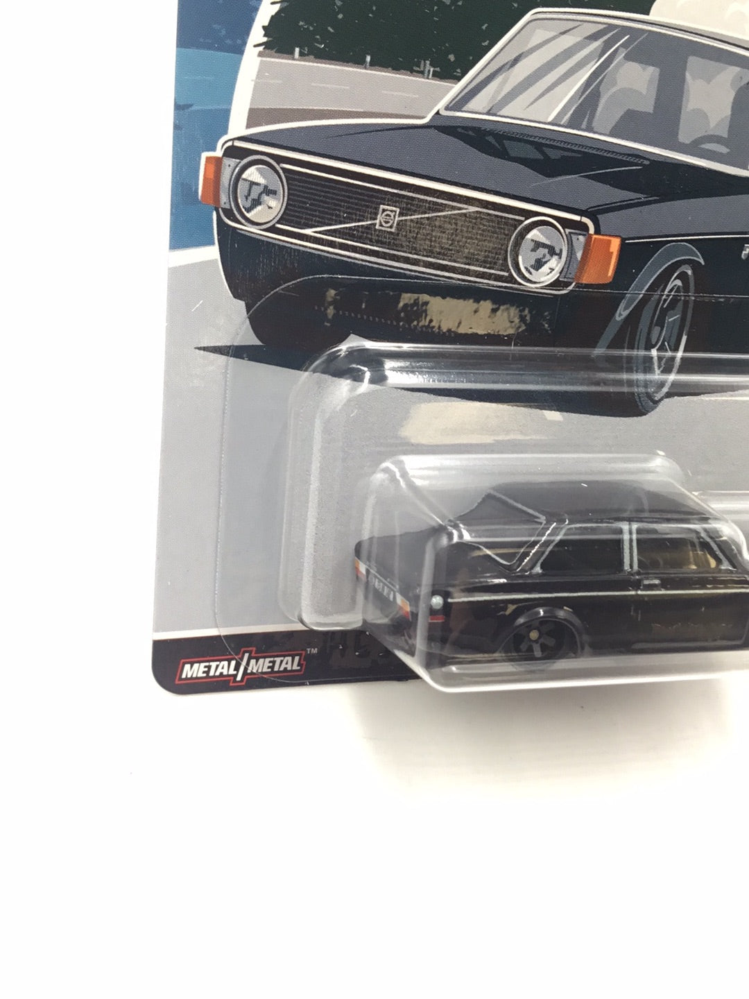 Hot Wheels Premium shops Car Culture Auto Strasse Chase 0/5 '73 Volvo 142 GL Black