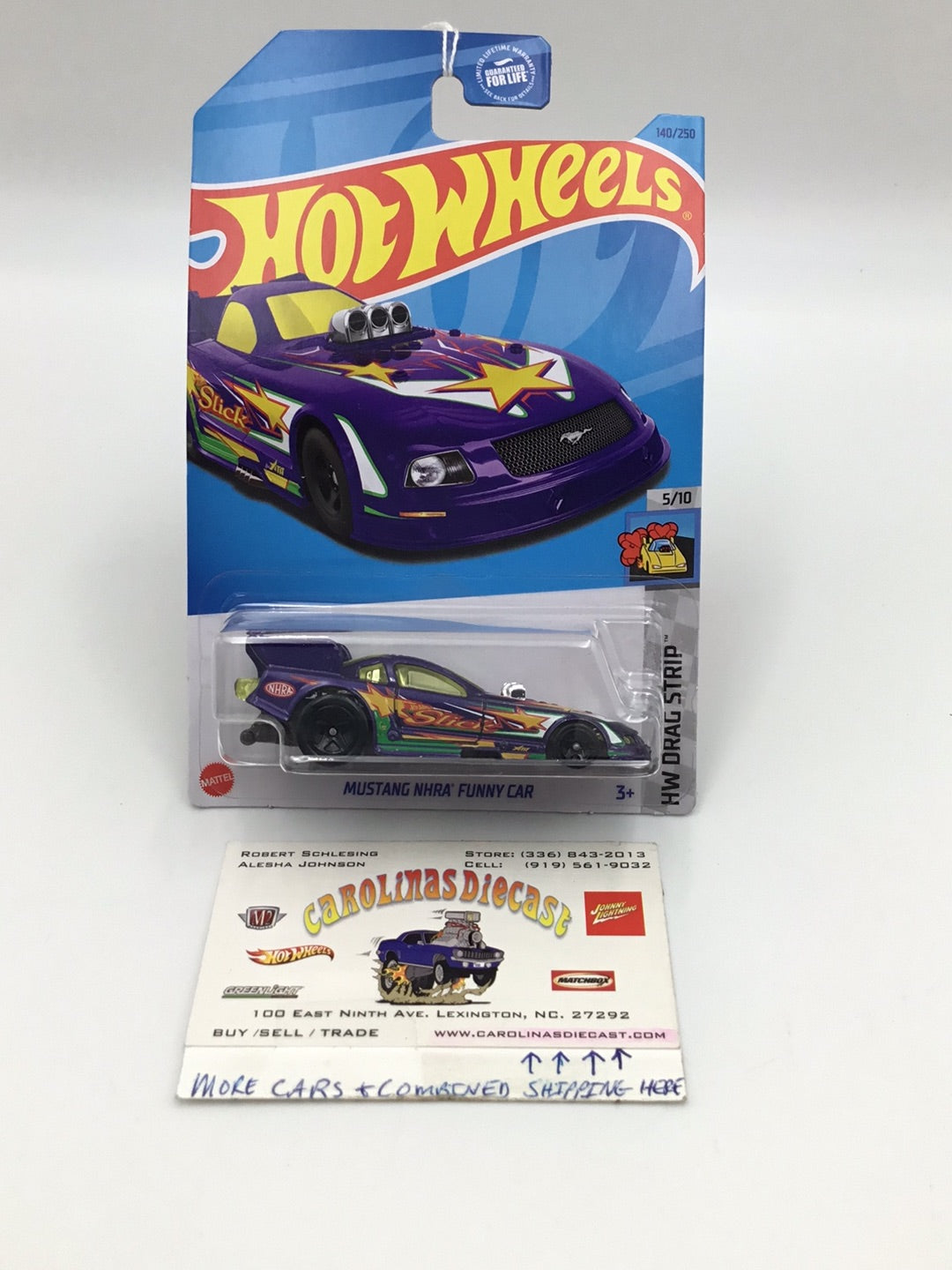 2023 hot wheels H case #140 Mustang NHRA Funny Car