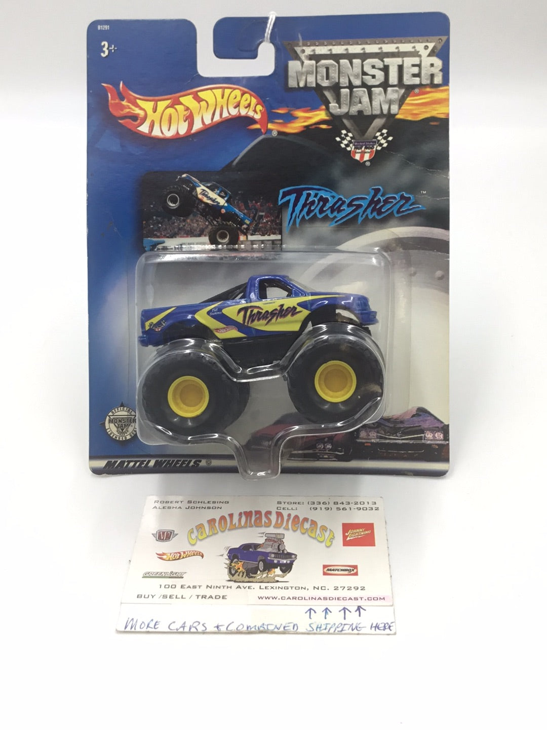 Hot Wheels monster jam Thrasher 126D