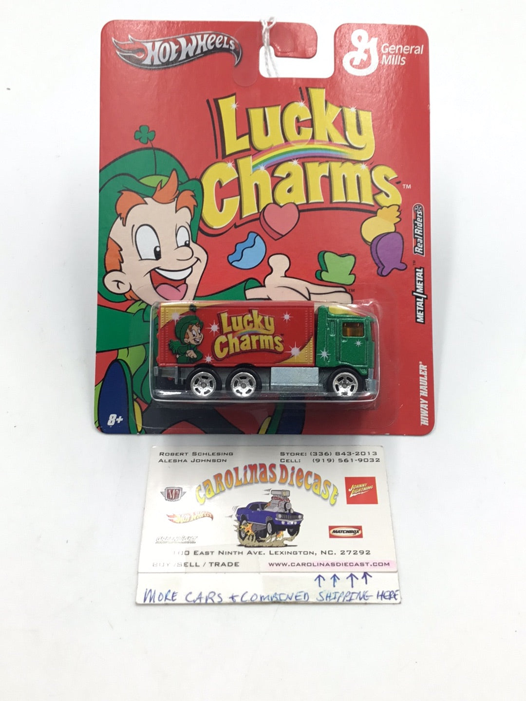 HOT WHEELS POP CULTURE General Mills lucky charms Hiway Hauler 270i