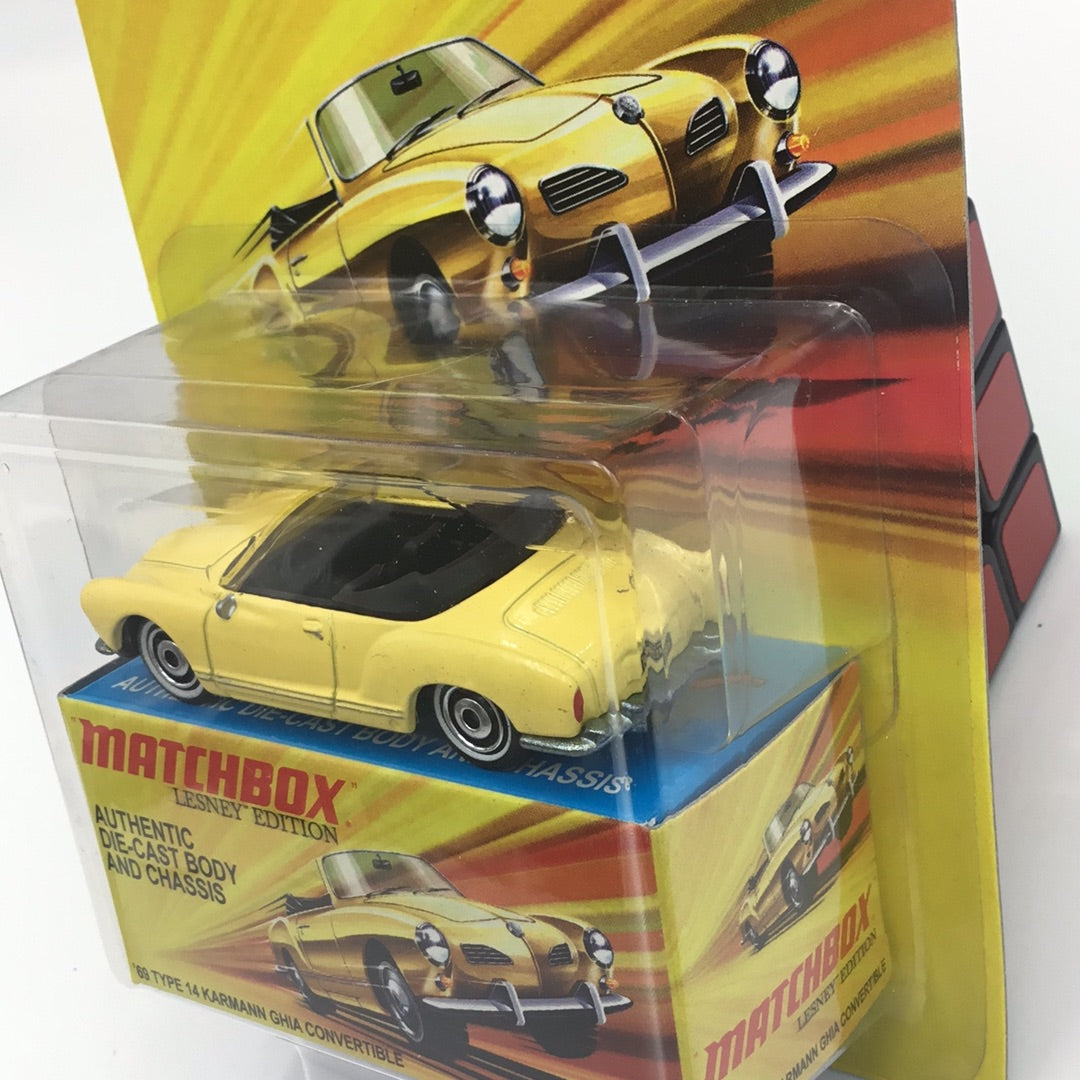 Matchbox Lesley Edition 69 Type 14 Karmann Ghia Convertible VHTF