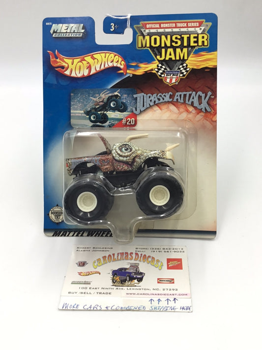 Hot Wheels monster jam #20 Jurassic Attack