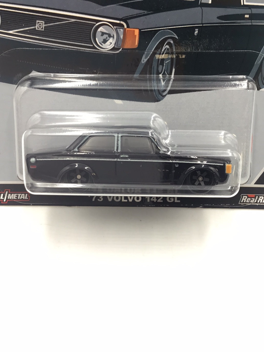 Hot Wheels Premium Car Culture popular Auto Strasse Chase 0/5 '73 Volvo 142 GL Black