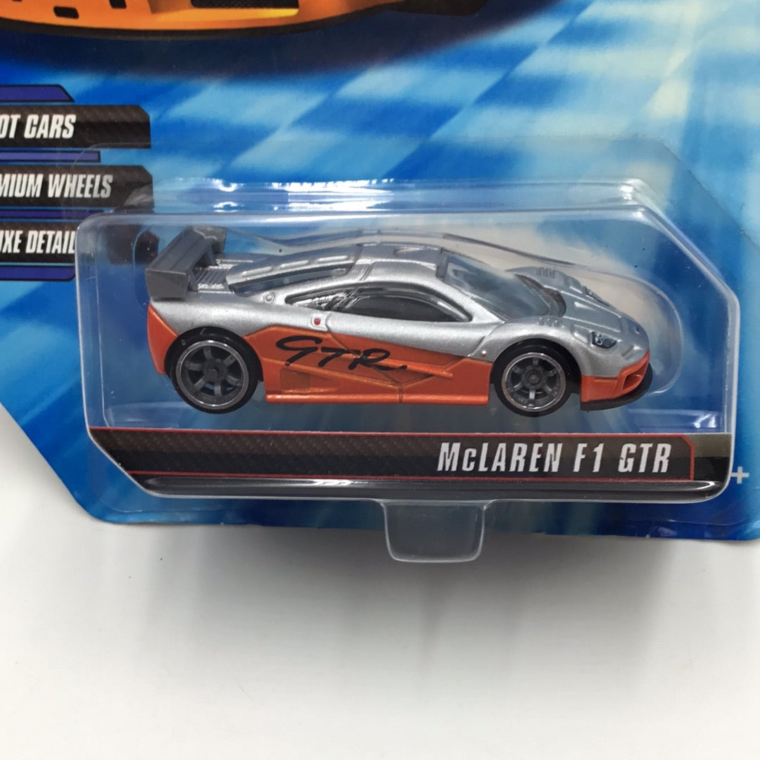 Hot wheels Speed Machines McLaren F1 GTR silver orange VHTF