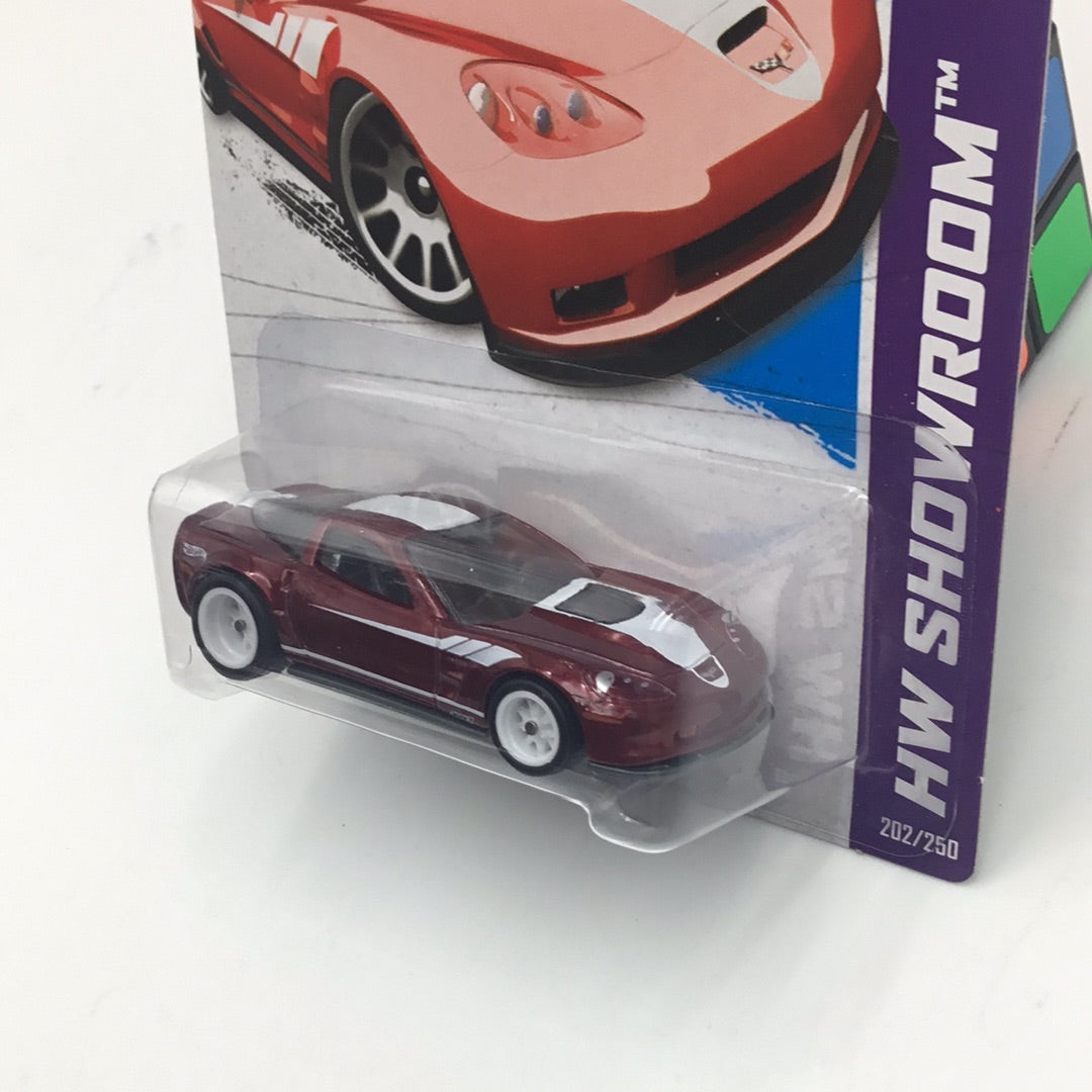 2013 hot wheels super treasure hunt #202 09 Corvette ZR1 W/Protector