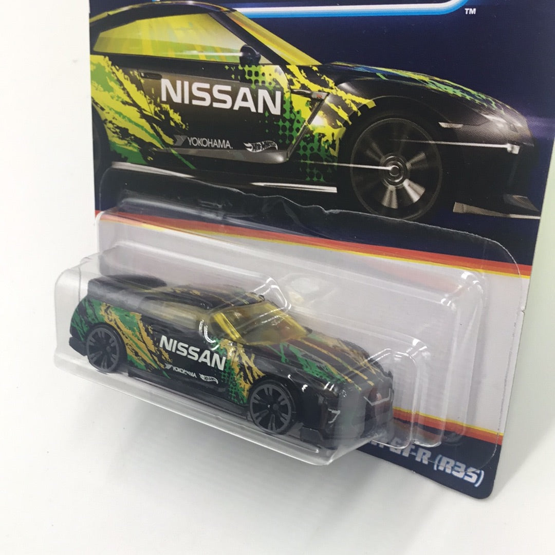 Hot wheels Neon Speeders 2017 Nissan GT-R R35 3/8 Walmart exclusive