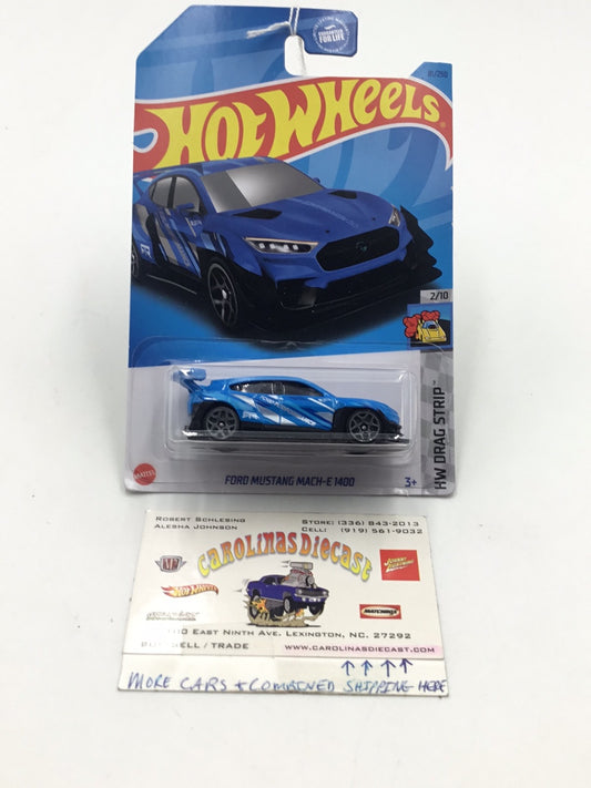 2023 hot wheels K case #81 Ford Mustang Mach E 1400 OO2