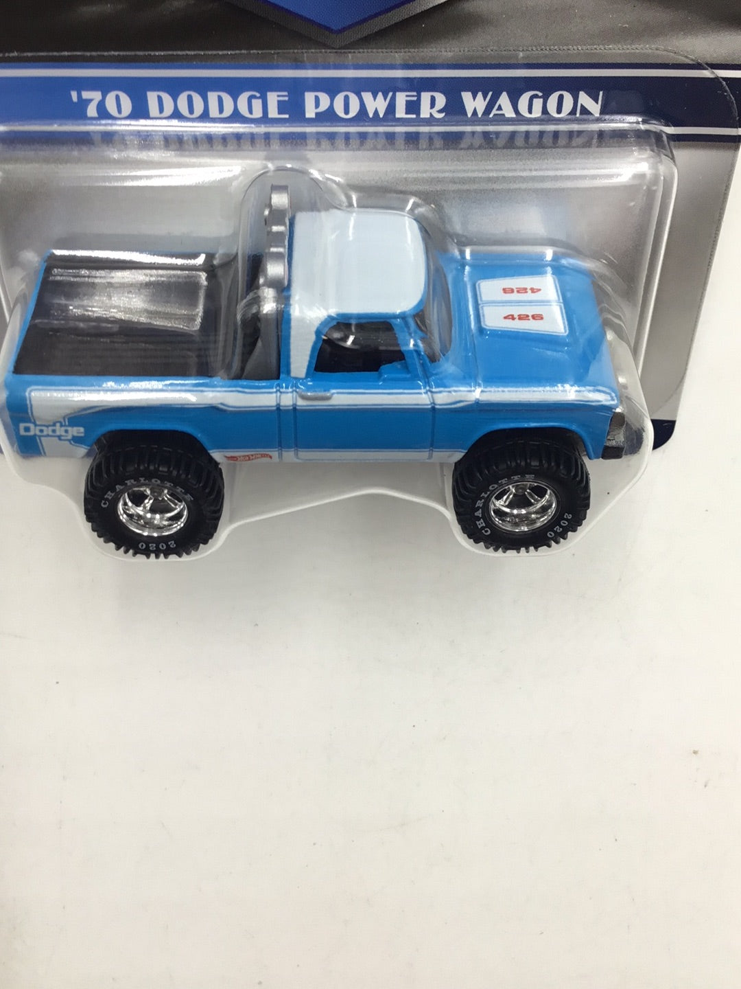 Hot wheels 20th annual collectors Nationals 1970 Dodge Power Wagon 930/6000 in Protector