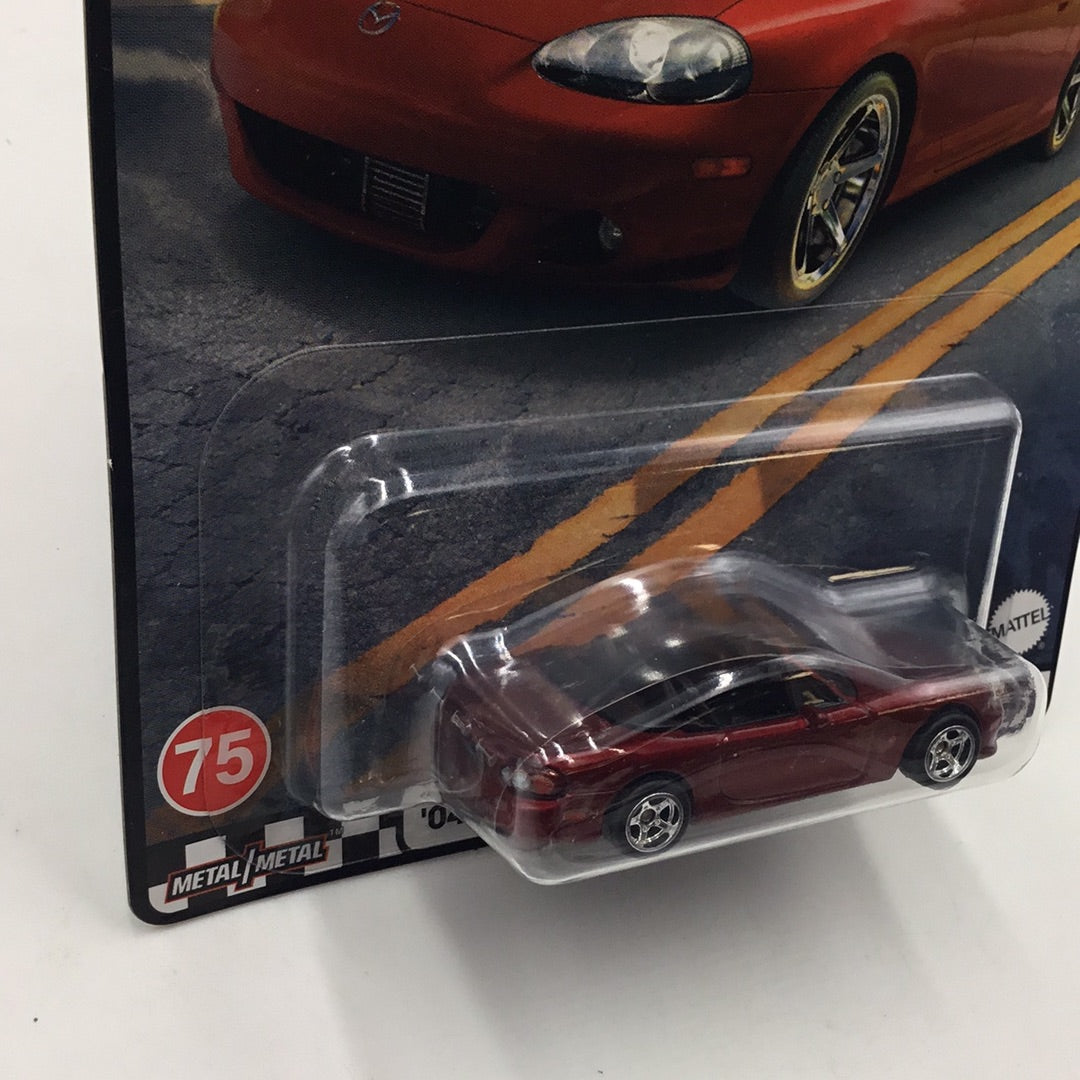 Hot Wheels Boulevard #75 2004 Mazda Mazdaspeed Miata B1