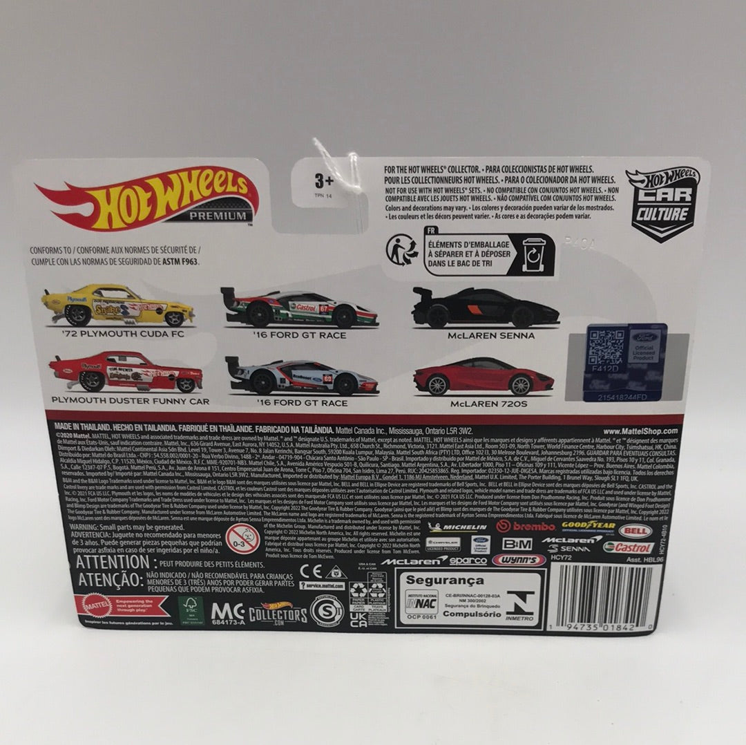 Hot wheels car culture team 2 pack target exclusive 16 FordGT Race 283H