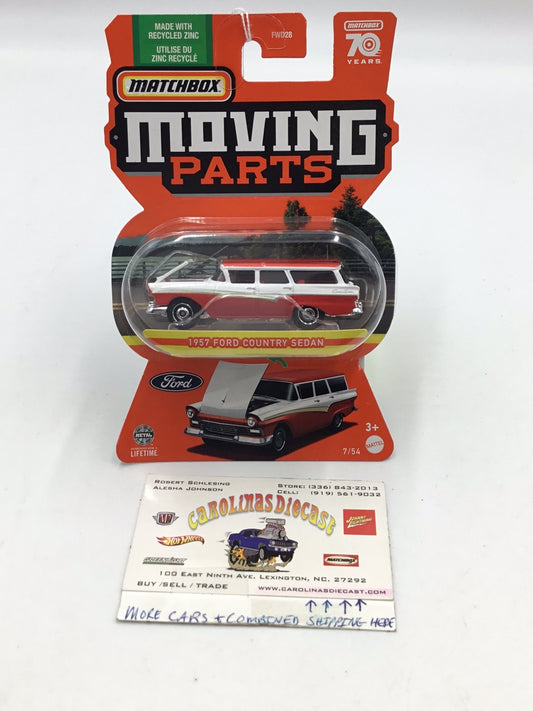 2023 Matchbox Moving Parts 1957 Ford Country Sedan