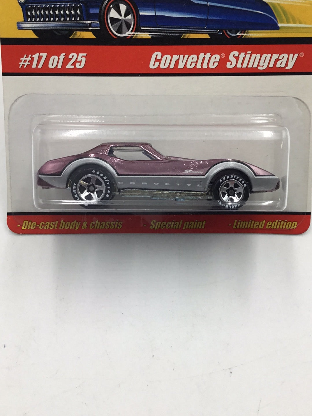 Hot wheels classics series 1 Corvette Stingray Purple BB6